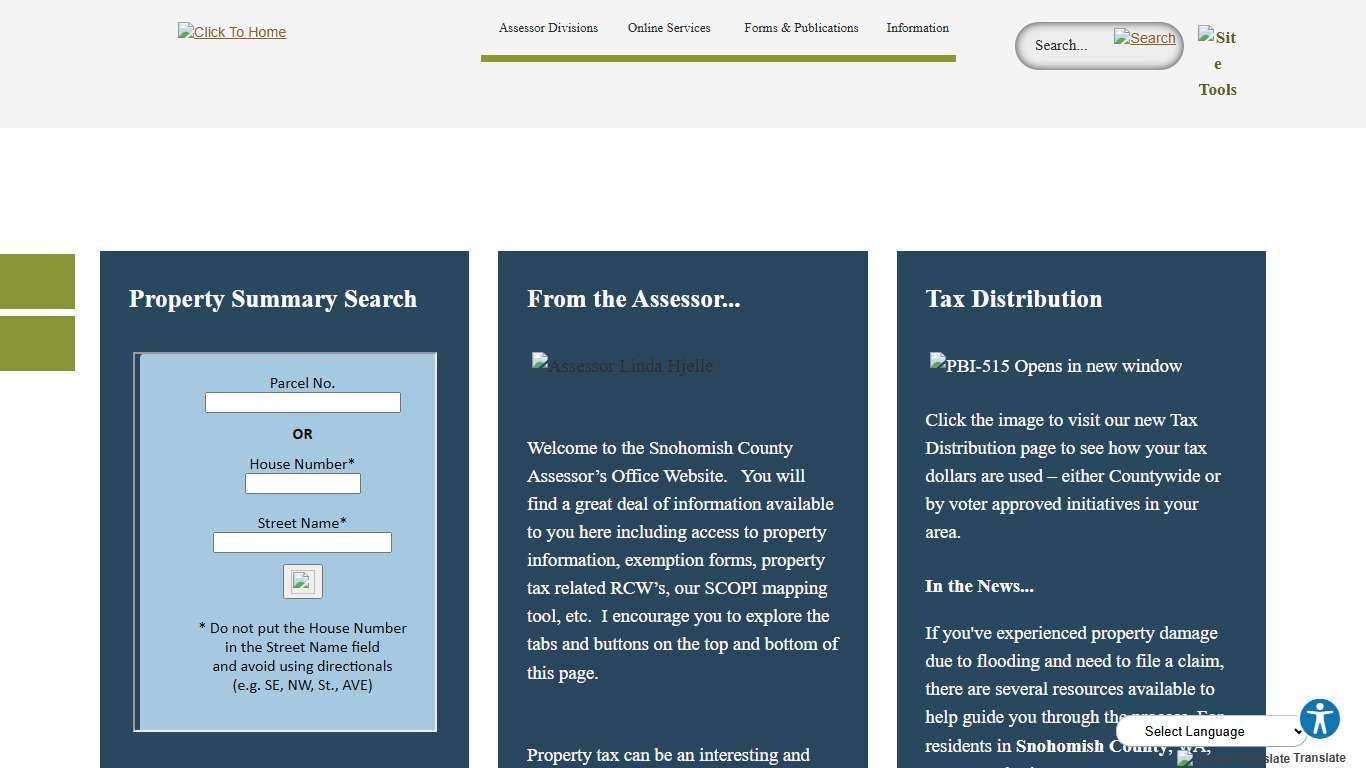 Assessor | Snohomish County, WA - Official Website
