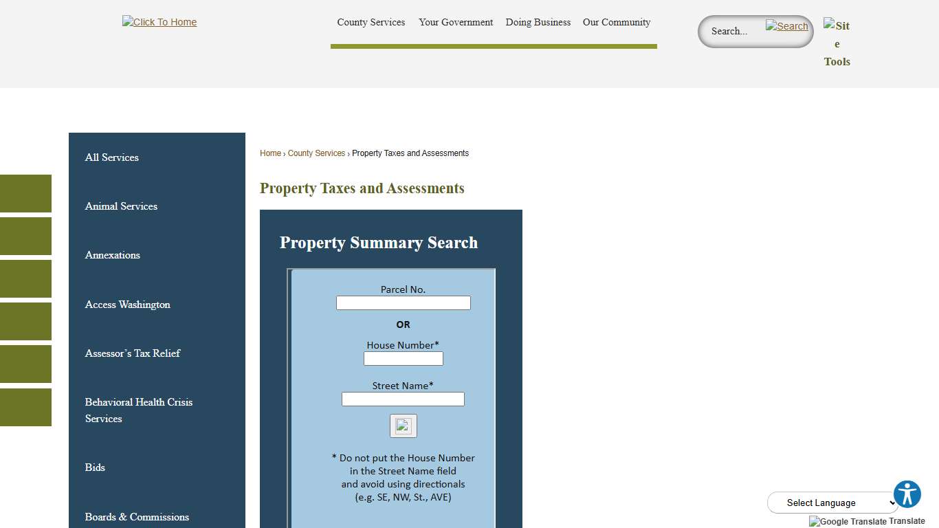 Property Taxes and Assessments | Snohomish County, WA - Official Website