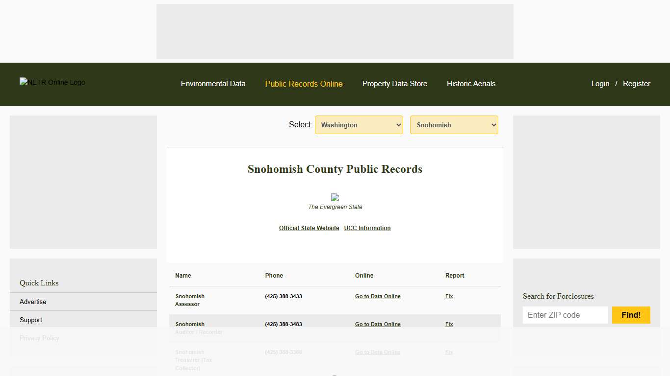 NETR Online • Snohomish • Snohomish Public Records, Search Snohomish Records, Snohomish Property Tax, Washington Property Search, Washington Assessor